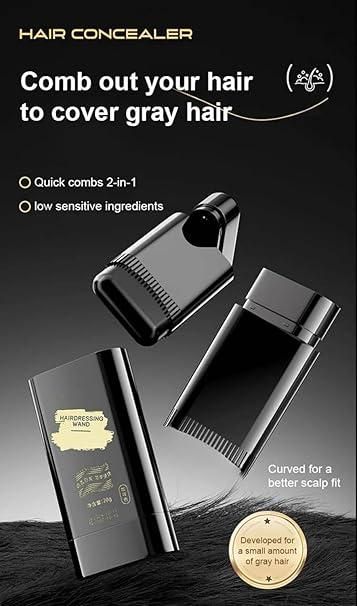 Hair Dye Cum Comb (For Hairs & Beard Black Color)
