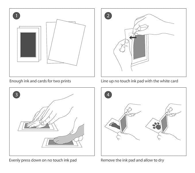 Inkless Baby Hand and Footprint Kit (Roposo listing)
