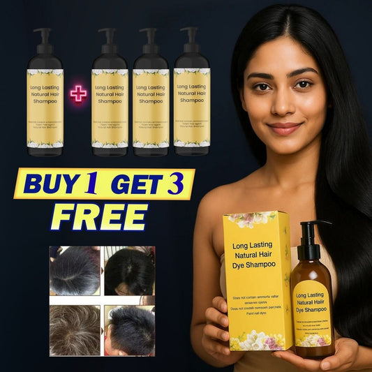 Natural Hair Dye Shampoo (😍Buy 1 Get 3 FREE Today Only Offer)
